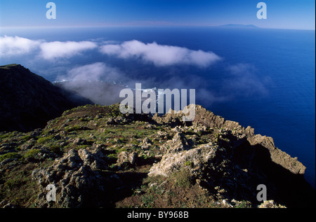 Mirador de Bascos = Mirador de El Rincon, El Hierro, Kanarische Inseln, Spanien Stockfoto