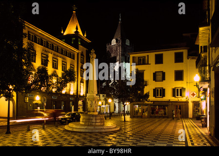 Largo Chafariz in Funchal, Madeira, Portugal Stockfoto