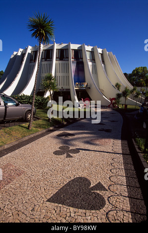 Casino, gebaut von Oscar Niemeyer in Funchal, Madeira, Portugal Stockfoto