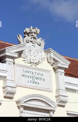 Santa Casa da Misericordia de Lisboa, Chiado, Lissabon, Portugal Stockfoto