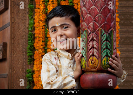 Portrait eines indischen jungen Süd Stockfoto