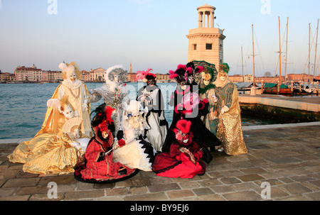 Karneval in Venedig, Veneto, Italien, Europa Stockfoto