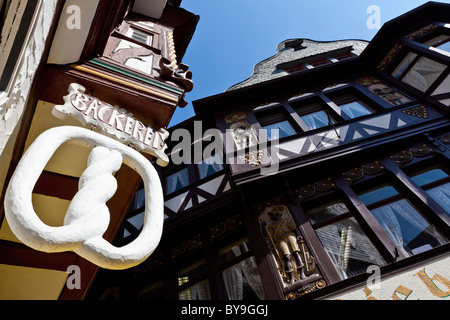 Altstadt von Limburg, Hessen, Deutschland, Europa Stockfoto