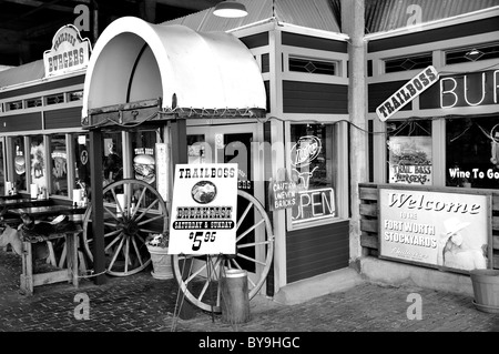 TrailBoss - Restaurant im westlichen Stil auf Stockyards, Fort Worth