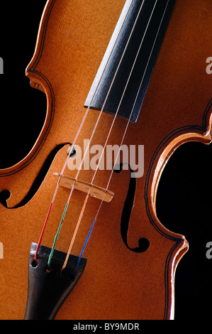 Violine-detail Stockfoto