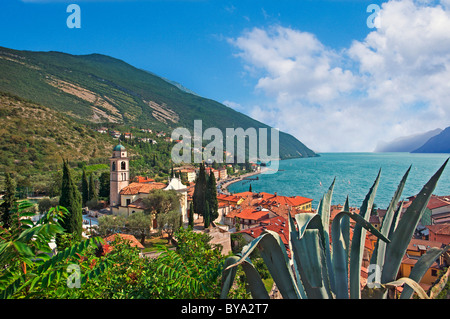 Torbole am Gardasee, Provinz von Trento, Trentino, Italien, Europa Stockfoto