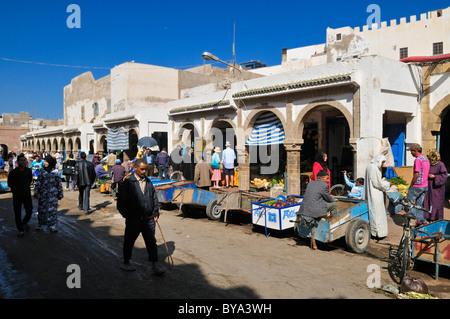 Souk von Essaouira, Unesco World Heritage Site, Marokko, Nordafrika Stockfoto