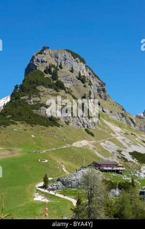 Mt. Gschoellkopf, Rofangebirges Berge in der Nähe von Achensee, Tirol, Österreich, Europa Stockfoto