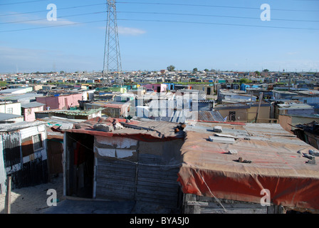 Township in Südafrika Stockfoto