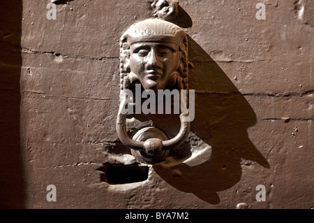 Türklopfer, Altstadt, Rom, Latium, Italien, Europa Stockfoto