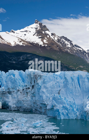 Moreno-Berg Pico mit Perito-Moreno-Gletscher, Parque Nacional Los Glaciares Nationalpark Los Glaciares, Patagonien Stockfoto