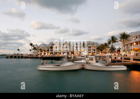 Hafen, Key West, Florida Keys, Vereinigte Staaten von Amerika, USA Stockfoto