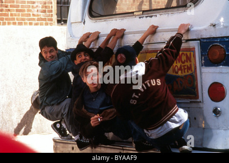 Die Basketball-Tagebücher-Jahr: 1995 USA Regie: Scott Kalvert Mark Wahlberg, James Madio, Leonardo DiCaprio, Patrick Mcgaw Stockfoto
