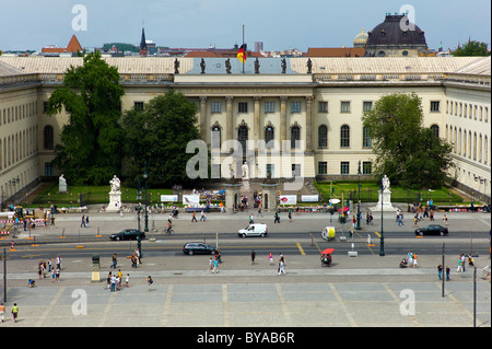 Humboldt-Universität zu Berlin, Unter Höhle Linden, Dorotheenstadt, Berlin, Deutschland, Europa Stockfoto