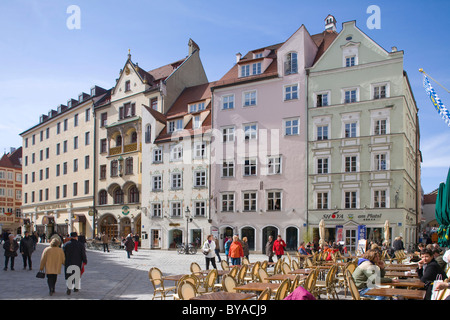 Platzl in der historischen Bezirk der Altstadt-Lehel, München, Bayern, Deutschland, Europa Stockfoto