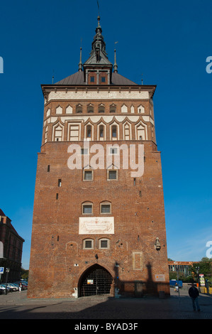 Dungeon-Turm, Bernsteinmuseum, Danzig, Pommern, Polen, Europa Stockfoto