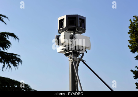 Spezialkamera auf ein Google Street View Auto, Trivento, Molise, Italien, Europa Stockfoto