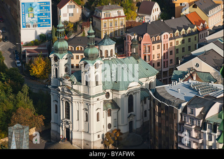 Maria-Magdalena-Kirche, Karlsbad, Karlovy Vary, Böhmen, Tschechische Republik, Europa Stockfoto