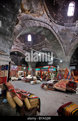 Bedesten Kayseri, die alte Markthalle der Stadt, Sie einige schöne anatolischer Teppiche finden. Turkei Stockfoto