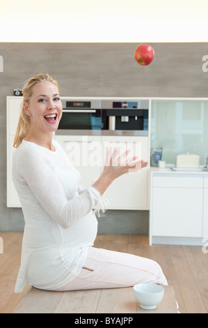 Schwangere Frau Stockfoto