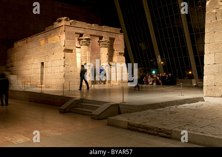 Der Tempel von Dendur, Römerzeit, ca 15 b c, ägyptische, Dendur, Nubien, Stockfoto