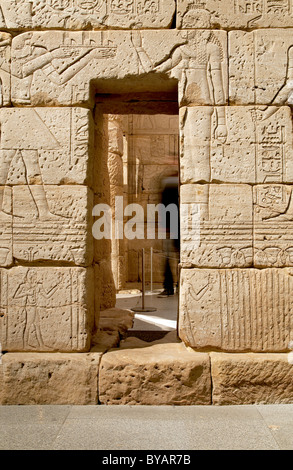 Der Tempel von Dendur, Römerzeit, ca 15 b c, ägyptische, Dendur, Nubien, Stockfoto