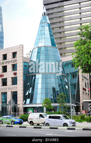 Wheelock Place Einkaufszentrum Orchard Road Singapur Stockfoto