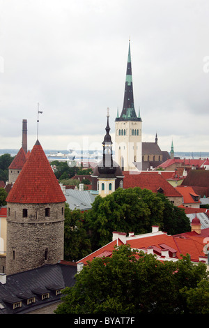 Ansicht von Tallinn, Estland, Baltikum, Europa Stockfoto