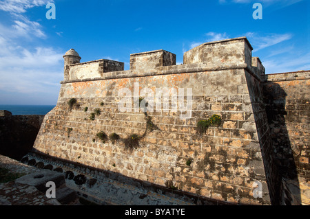 Festung Castillo El Morro (San Pedro De La Roca) Santiago De Cuba, Kuba, Weltkulturerbe Stockfoto