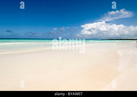 Strand von Cayo Coco, Archipielago de Camagüey, Provinz Ciego de Avila, Kuba Stockfoto