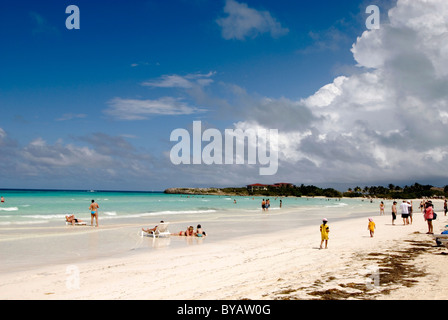 Strand von Cayo Coco, Archipielago de Camagüey, Provinz Ciego de Avila, Kuba Stockfoto