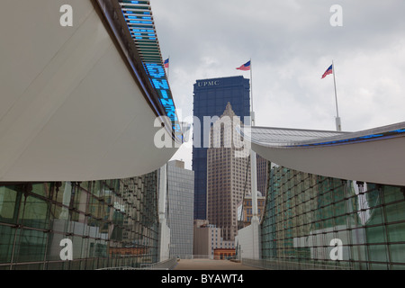 Dach der David L. Lawrence Convention Center, Pittsburgh, Philadelphia, USA Stockfoto