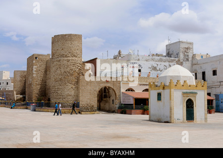 Blick auf die alte Medina von Safi, Atlantikküste, Marokko, Afrika Stockfoto
