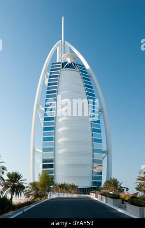 Burj Al Arab Hotel, Dubai, Vereinigte Arabische Emirate Stockfoto