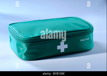 Erste-Hilfe-Kasten Stockfoto