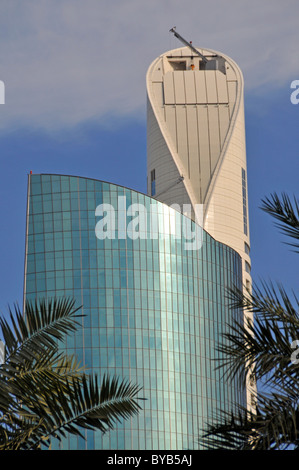 Wolkenkratzer in Downtown Dubai, Dubai, Vereinigte Arabische Emirate, Naher Osten Stockfoto