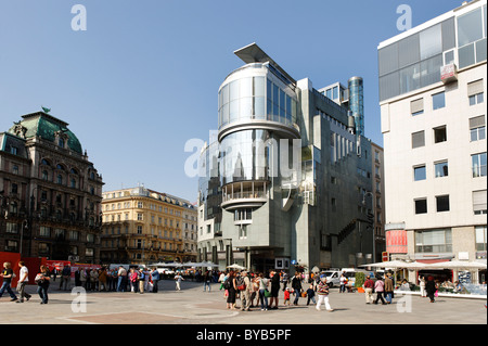 Stephansplatz Quadratmeter, 1. Bezirk, Wien, Austria, Europe Stockfoto