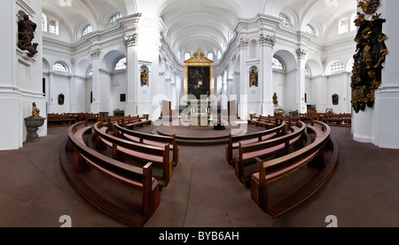 Stiftskirche Haug, Kirche des Hl. Johannes, Würzburg, Bayern, Deutschland, Europa Stockfoto