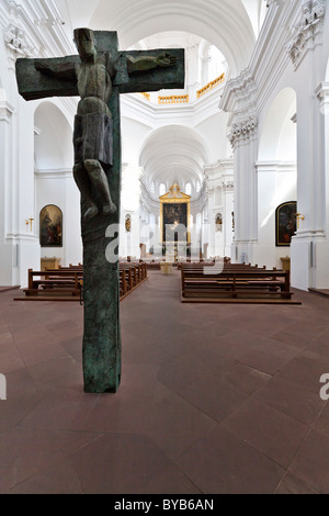 Stiftskirche Haug, Kirche des Hl. Johannes, Würzburg, Bayern, Deutschland, Europa Stockfoto