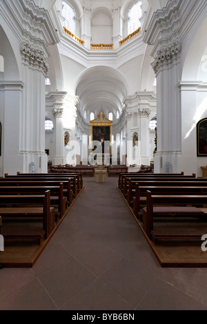 Stiftskirche Haug, Kirche des Hl. Johannes, Würzburg, Bayern, Deutschland, Europa Stockfoto