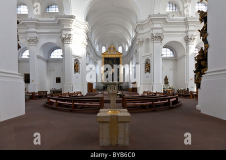 Stiftskirche Haug, Kirche des Hl. Johannes, Würzburg, Bayern, Deutschland, Europa Stockfoto