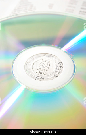 Daten-CD Stockfoto
