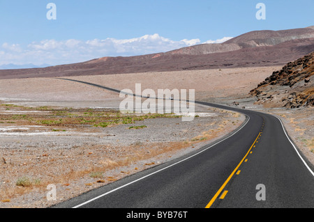 Route 178 in Death Valley, Death Valley Nationalpark, Kalifornien, USA, Nordamerika Stockfoto