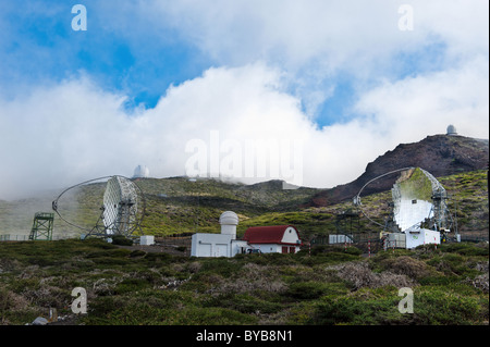 Roque de Los Muchachos Observatorium La Palma, Kanarische Inseln, Spanien Stockfoto