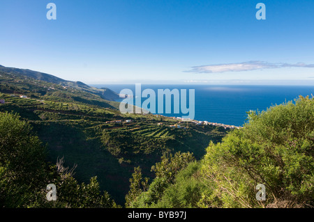 Die nördliche Küste von La Palma, Kanarische Inseln, Spanien, Europa Stockfoto