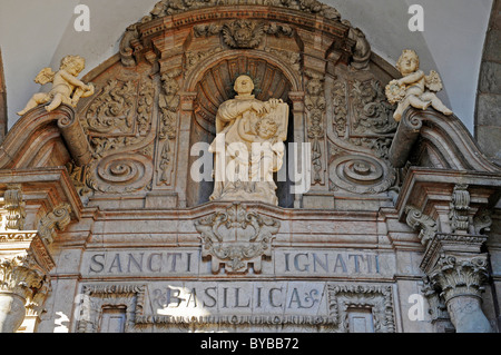 Basilika von Loyola, Kirche, Kloster, Museum, Azpeitia, Provinz Gipuzkoa, Pais Vasco, Baskisches Land, Spanien, Europa Stockfoto