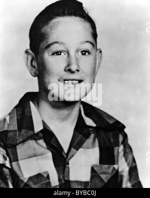 BUDDY HOLLY (1936-1959) US-Pop-Musiker Stockfoto