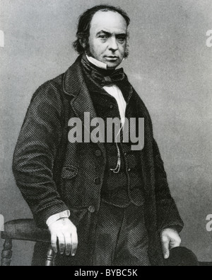 ISAMBARD KINGDOM BRUNEL (1806 – 1859) englischer Bauingenieur, der Eisenbahnen und Schiffen unter vielen anderen Projekten gebaut Stockfoto