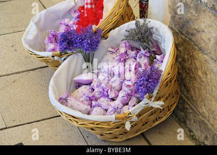 Lavendelsäckchen - Lavendel Säckchen 05 Stockfoto