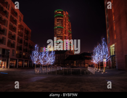 Kornkammer Wharf, Leeds Stockfoto